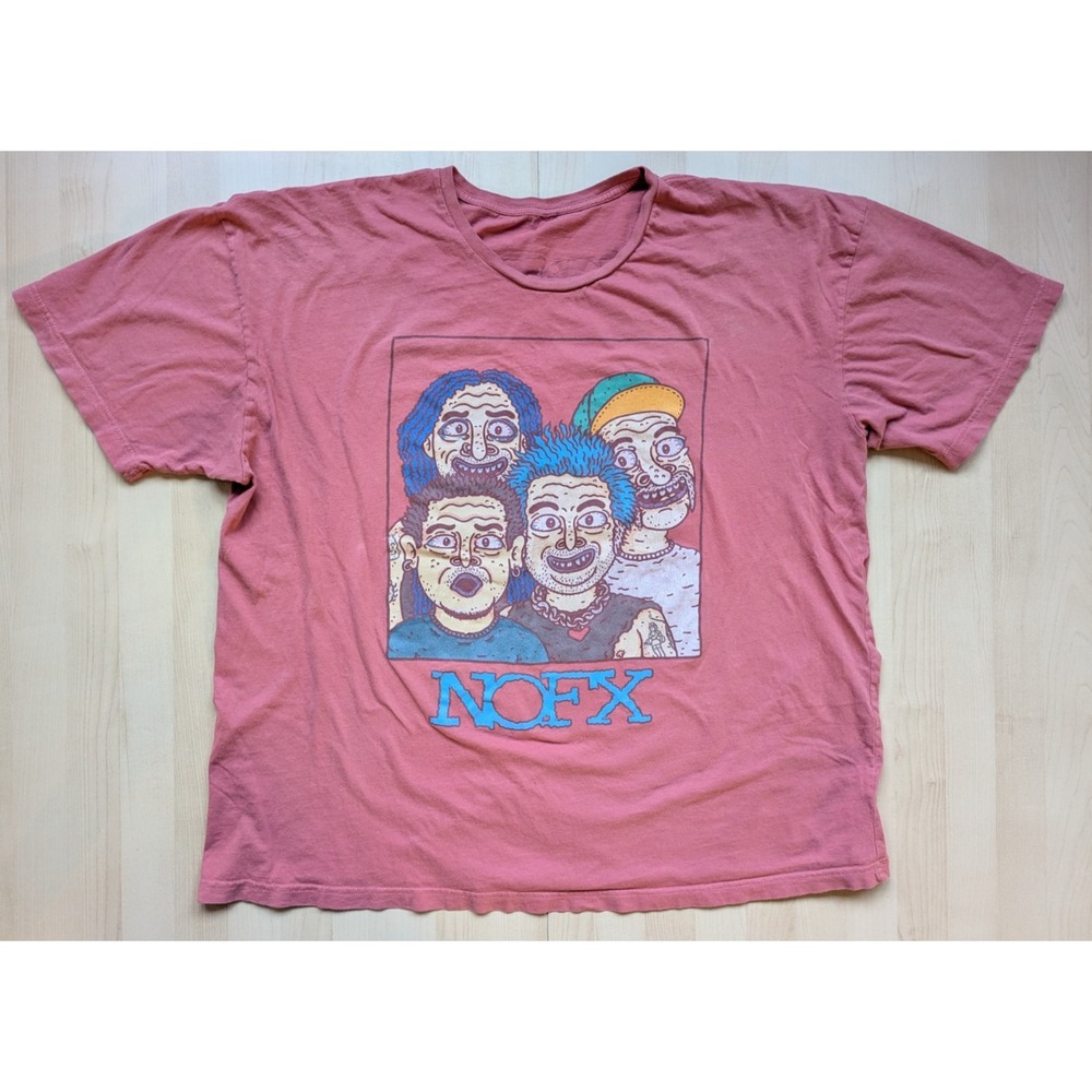 NOFX The Final Tour City - Band Graphic - Red Coral 3XXX Seattle San Francisco - Picture 2 of 15